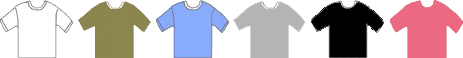 Stompin 76 t-shirt colors